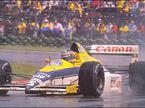 Победитель Гран При Канады 1989 года Тьерри Бутсен