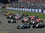 Старт Гран При Великобритании 2005 года