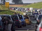 Пробки на подъездах к Сильверстоуну