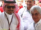 Сальман бин Хамад Аль Халифа и Берни Экклстоун