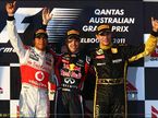 Подиум Гран При Австралии