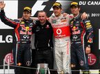 Подиум Гран При Канады