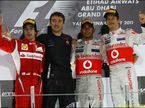 Подиум Гран При Абу-Даби
