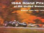 Официальный плакат Гран При США 1964 года