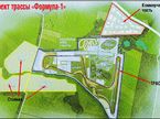 Проект автодрома Формулы 1 в Макаровском районе Киевской области
