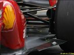 Задняя подвеска Ferrari с толкателями в сезоне 2011 года