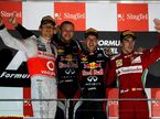 Подиум Гран При Сингапура