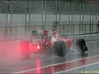Ferrari на тестах в Барселоне в 2011-м...