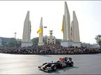 Демонстрационные заезды Red Bull Racing в Бангкоке