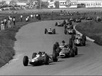 Джим Кларк лидирует на первом круге Гран При Голландии 1964 года