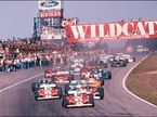 Ники Лауда лидирует на старте Гран При Бельгии 1976 года