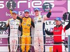 Подиум субботней гонки в Монце