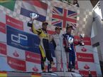 Подиум первой гонки GP2 в Барселоне