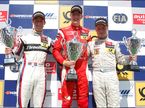 Подиум первой гонки Формулы 3 на Нюрбургринге