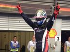 Сэм Бёрд после победы в Спа