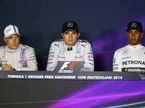 Гран При Германии. Пресс-конференция в воскресенье