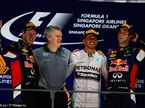 Подиум Гран При Сингапура
