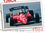 Ferrari 126 C4, 1984 год