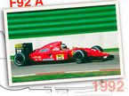 Ferrari F92 A, 1992 год