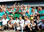 Mercedes празднует дубль в Гран При Италии 2014