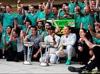 Mercedes празднует дубль в Гран При США 2014