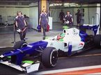 Аддерли Фонг на тестах Sauber в Валенсии