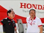 Технический директор Honda F1 Тойохару Танабе и управляющий директор программы японского концерна в Формуле 1 Масаши Ямамото