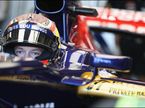 Даниил Квят во время тестов на машине Toro Rosso
