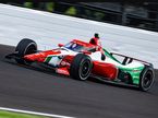 Роберт Шварцман на овальном автодроме в Индианаполисе, фото IndyCar