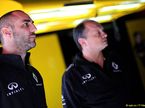 Сирил Абитебул (слева) и Фредерик Вассёр, гоночный директор Renault F1
