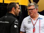 Сирил Абитебул и Отмар Сафнауэр, руководитель Racing Point