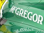Логотип McGregor на машине Caterham CT03