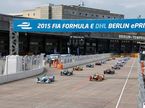 Старт берлинского этапа Формулы E, 2015 год