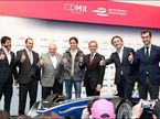 Эстебан Гутьеррес на презентации этапа Формулы E в Мексике