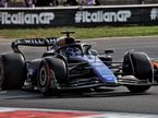 Алекс Элбон за рулём Williams FW46 на трассе в Монце, фото XPB