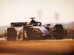 Алекс Элбон за рулём Williams FW46 на трассе в Остине, фото XPB