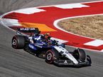 Карлос Сайнс за рулём FW47 на трассе в Остине, фото XPB