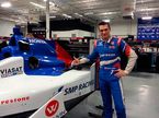 Михаил Алёшин на тестах IndyCar
