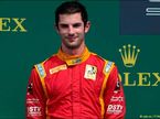 Александер Росси на подиуме GP2