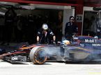 Проблемы с тормозами на пит-стопе Фернандо Алонсо