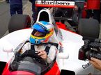Фернандо Алонсо за рулём McLaren MP4/6