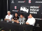 Пресс-конференция в Алабаме, посвящённая участию Фернандо Алонсо в Indy 500