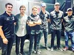 Фернандо Алонсо и гонщики команды Andretti Autosport, в составе которой он выступит в Indy 500