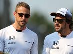 Дженсон Баттон и Фернандо Алонсо во времена выступлений за McLaren, 2016 год