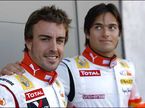 Фернандо Алонсо и Нельсиньо Пике