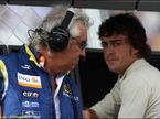 Флавио Бриаторе и Фернандо Алонсо