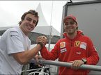 Фернандо Алонсо и Фелипе Масса