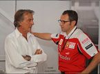 Президент Ferrari Лука ди Монтедземоло и глава Скудерии Стефано Доменикали