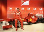 Фернандо Алонсо на презентации F150