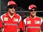 Фернандо Алонсо и Фелипе Масса